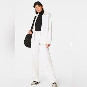 Spanx Luxe Full Zip Tunic in Jacket 2X Cream